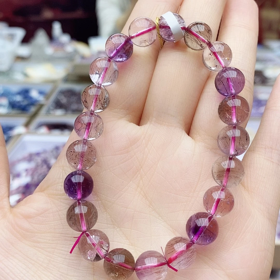 水晶手链未镶嵌V038 超七