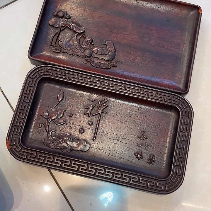 木俩块茶盘茶盘茶瑕疵