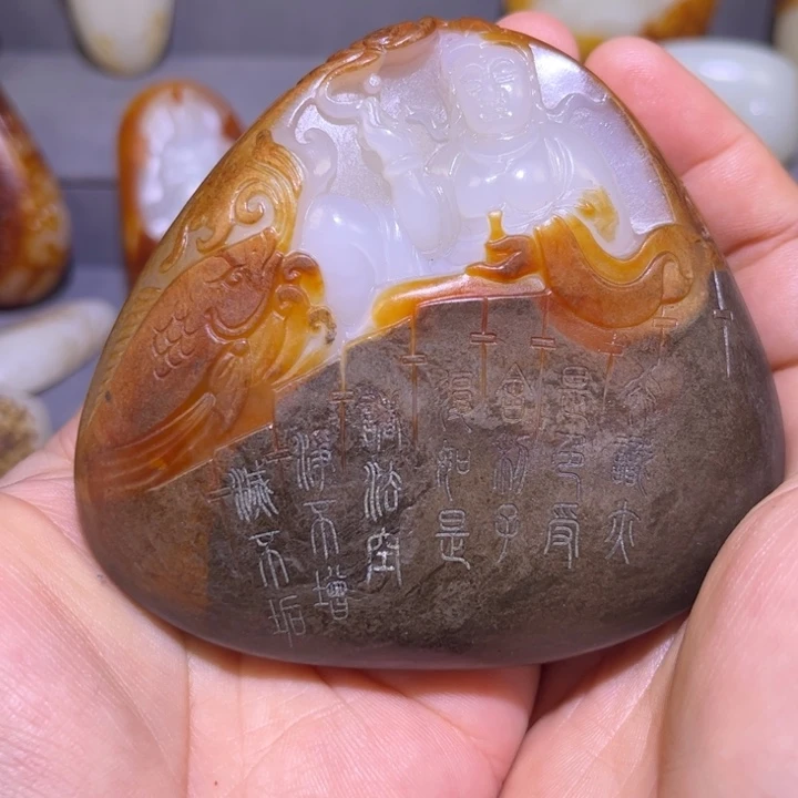 晓***哥和田玉未镶嵌颈饰