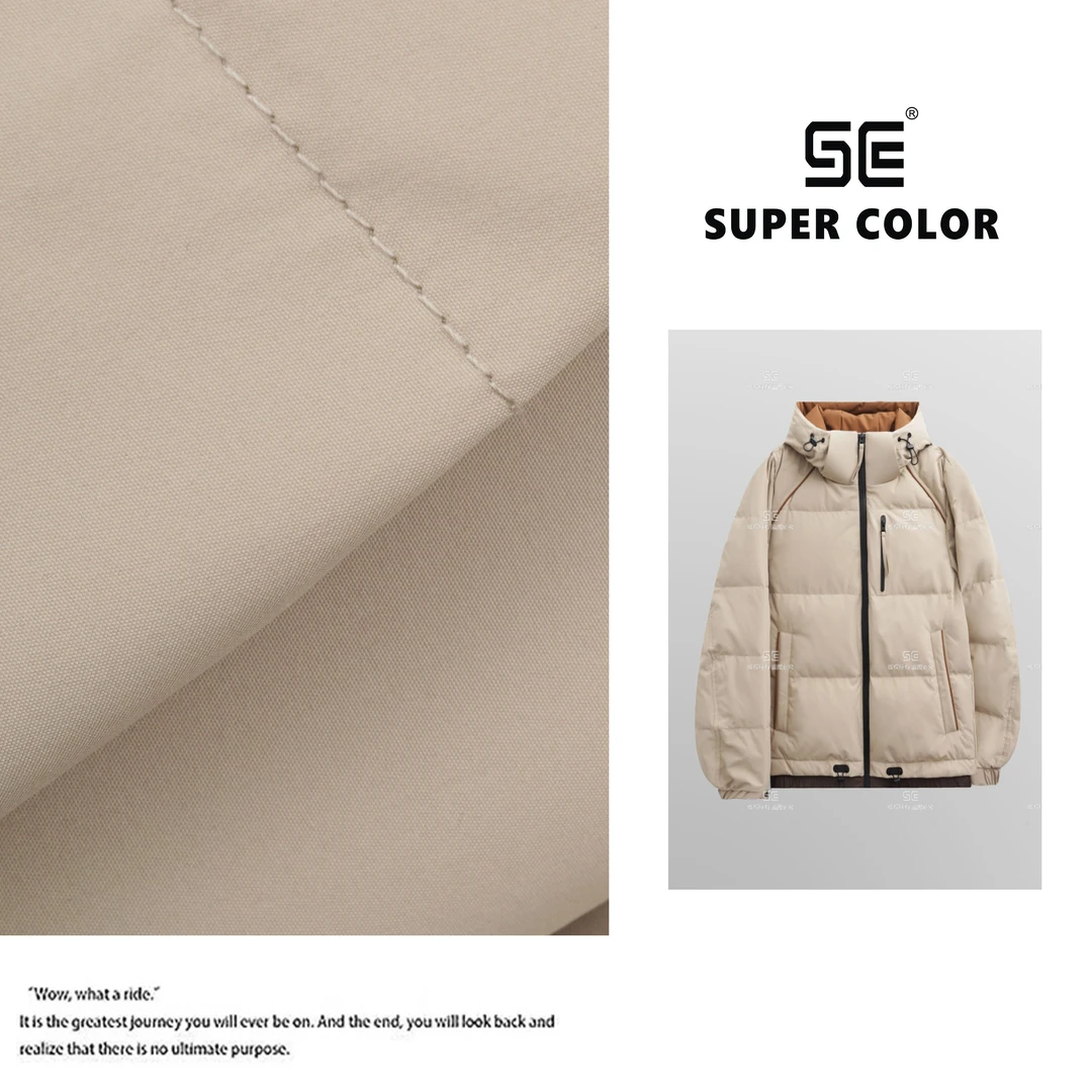 supercolor【连帽鹅绒服】25ss//新款轻奢线条感拼接设计鹅绒服 3