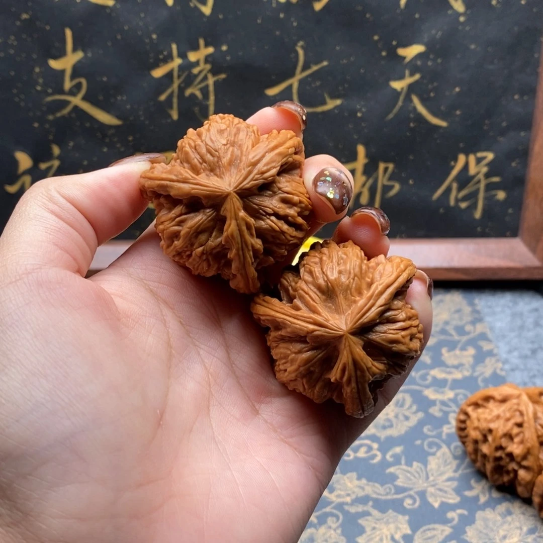 吊坠文玩核桃（*）白狮子