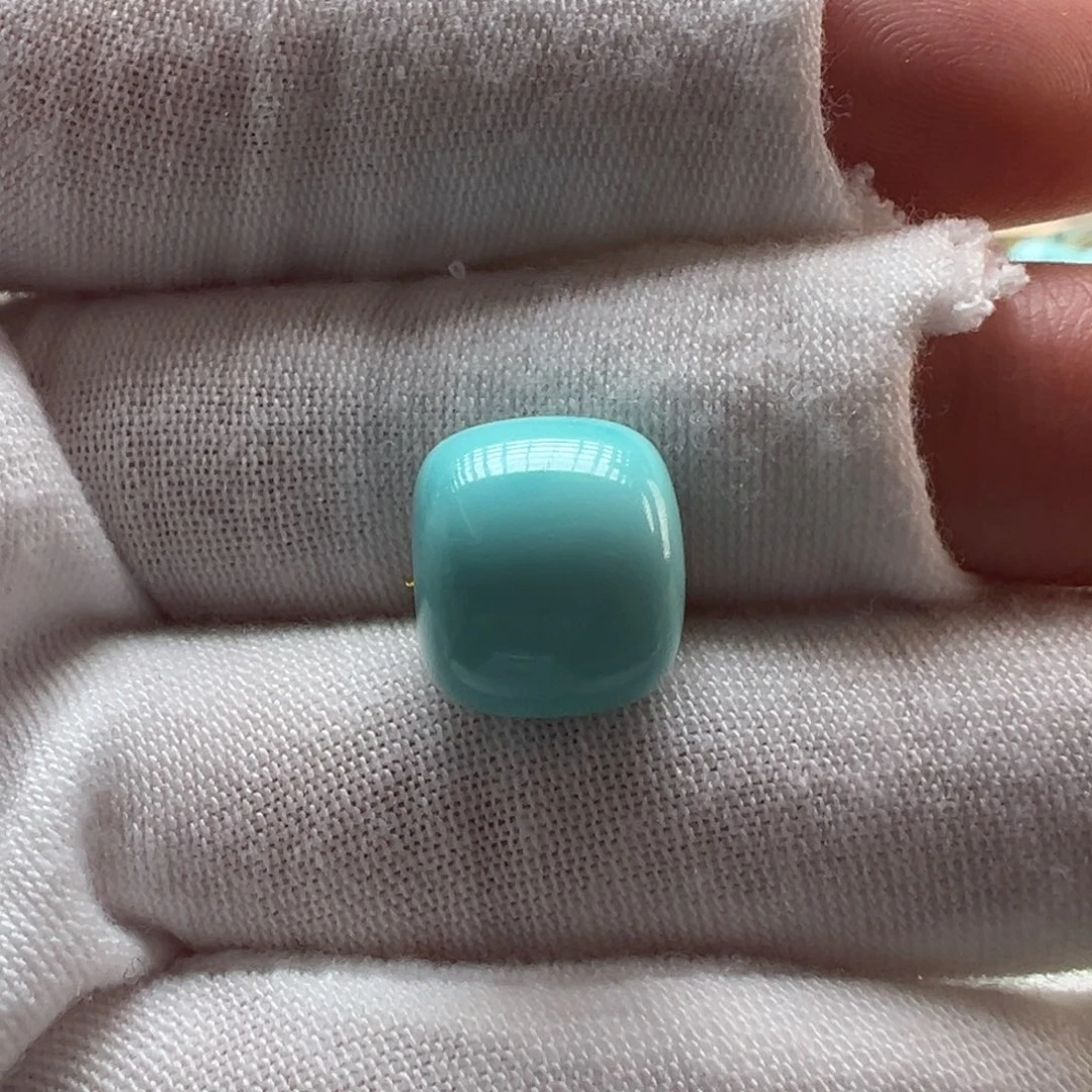 绿松石未镶嵌配饰12*10.8mm