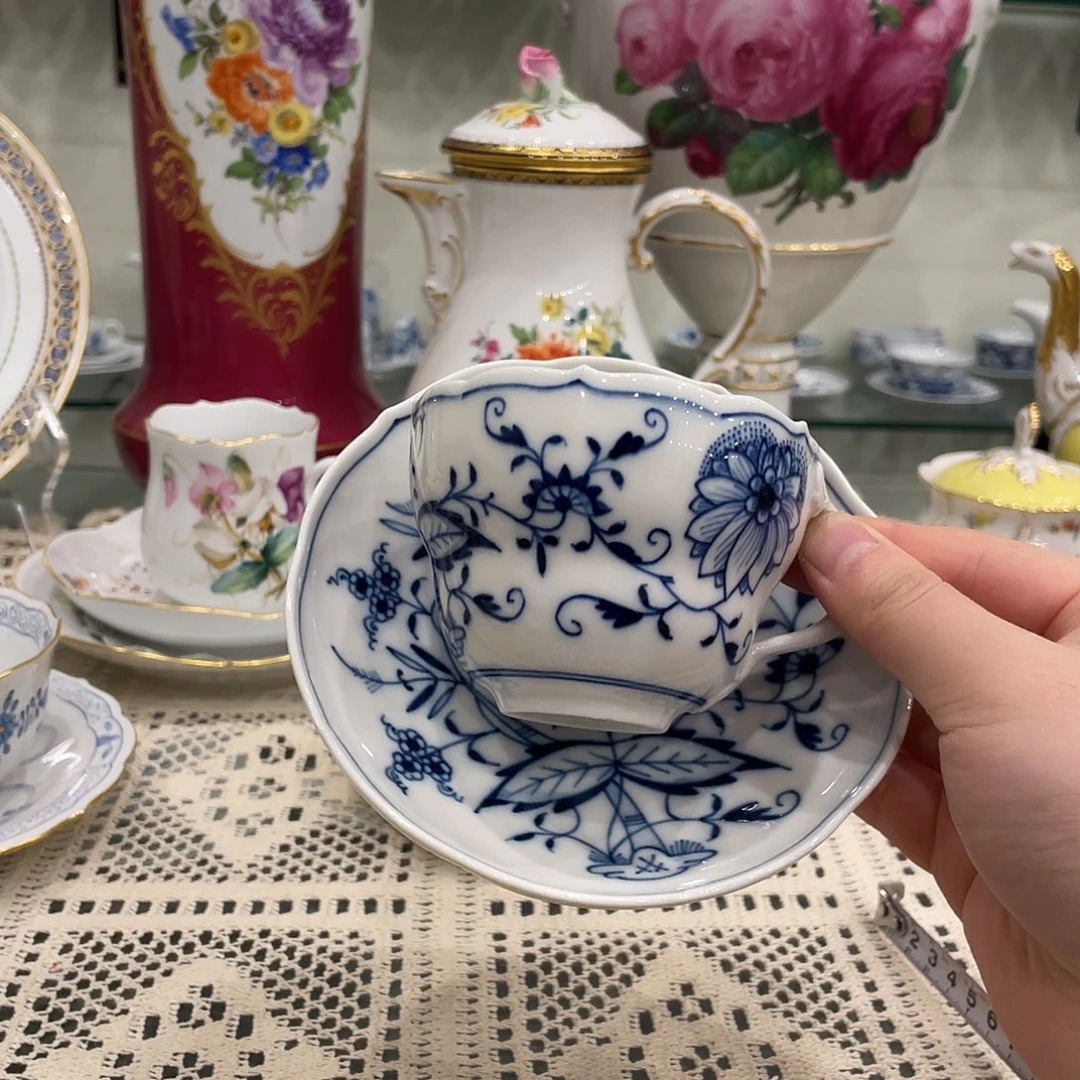 摆件中古一等蓝洋葱