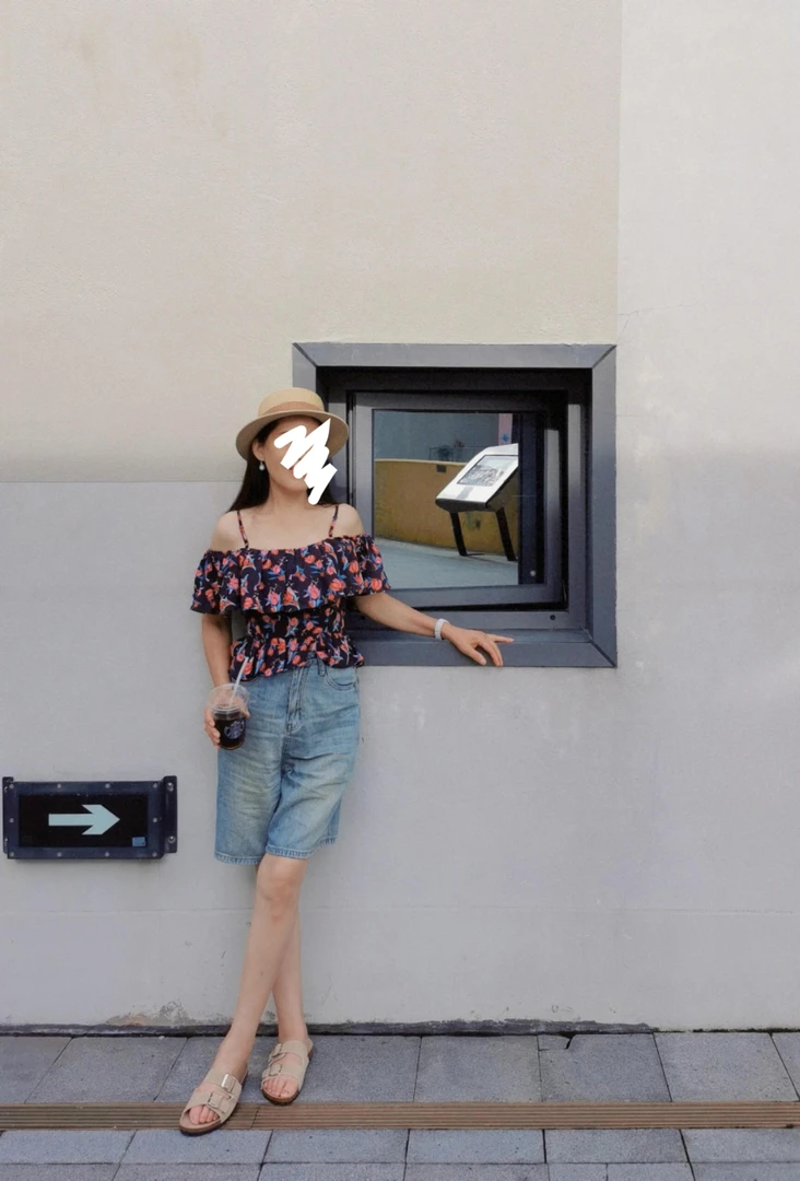 469【1362】度假露肩短上衣