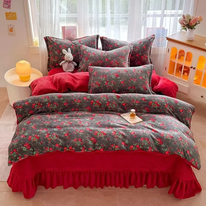 【孤品福利】以直播间实物为准绒套件冬被床单被套直接拍不用备注