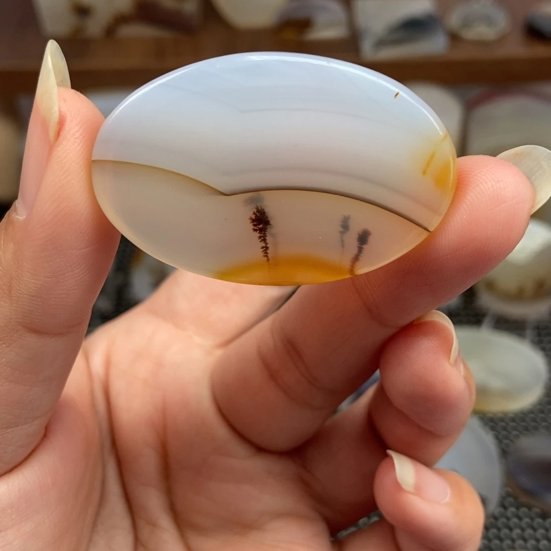 玛瑙/玉髓未镶嵌颈饰