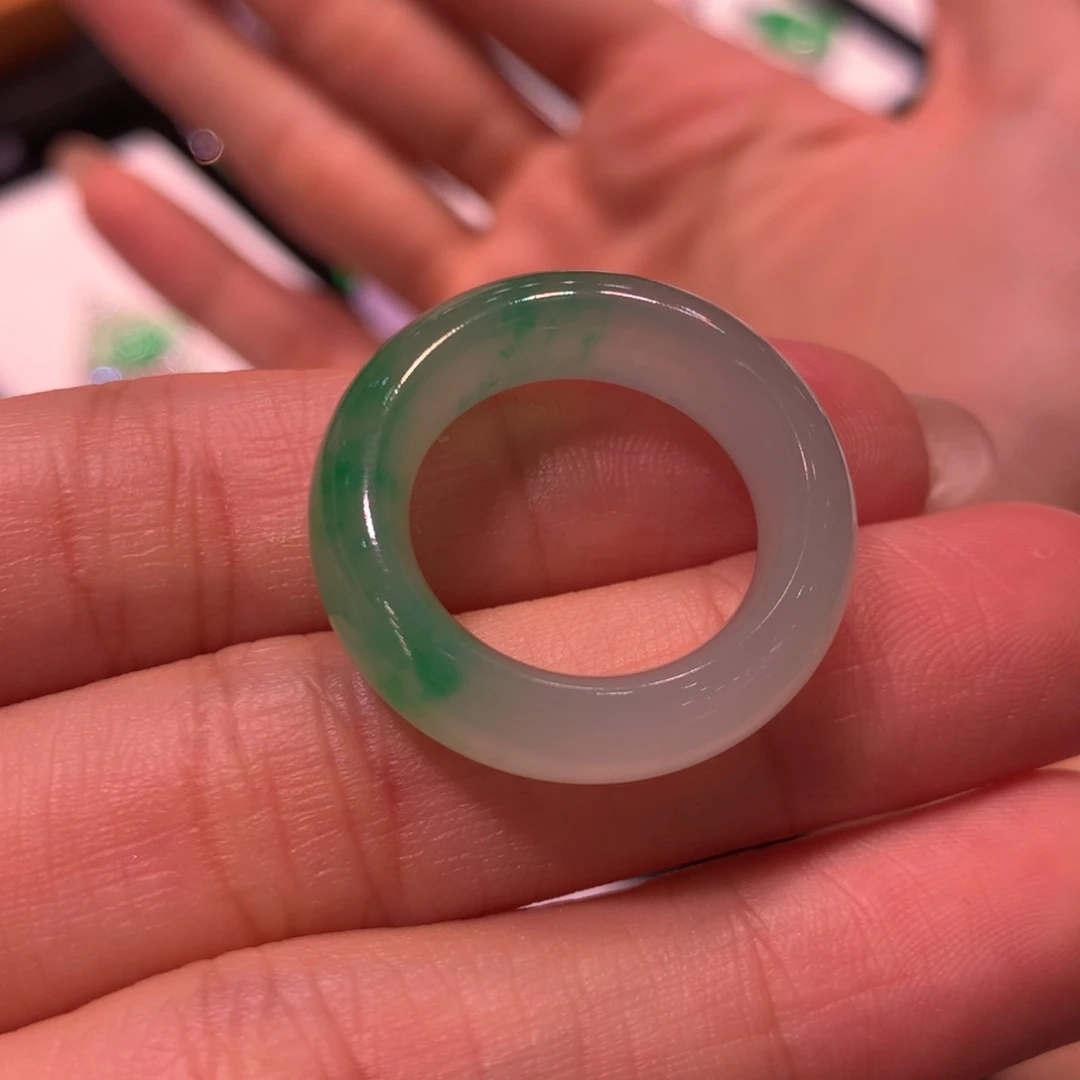 未镶嵌戒指翡翠缅甸天然翡翠