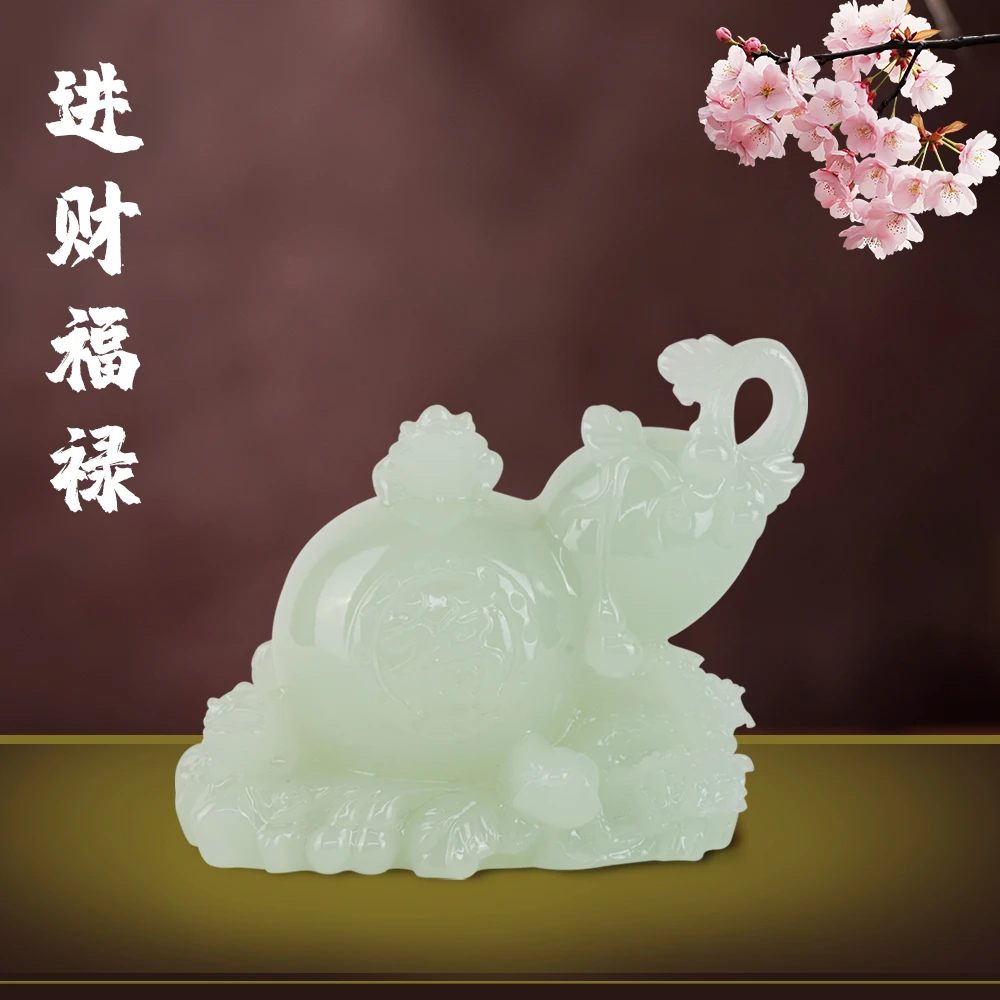 【进财福禄】葫芦家居客厅玄关摆件办公室装饰开业搬家乔迁送礼