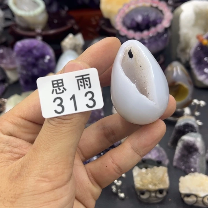 水晶珠宝半成品未镶嵌爱***喵