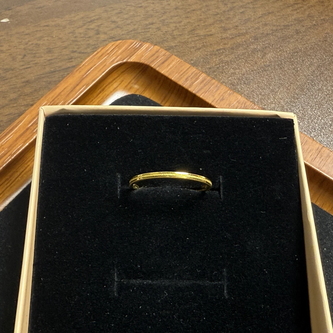 珍锦缘足金999 三生三世戒指 15圈号 0.55