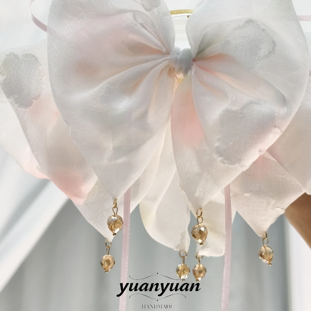 yuanyuan日韩系马尾抓夹少女风抓夹发夹古风头饰发饰配饰清新轻奢