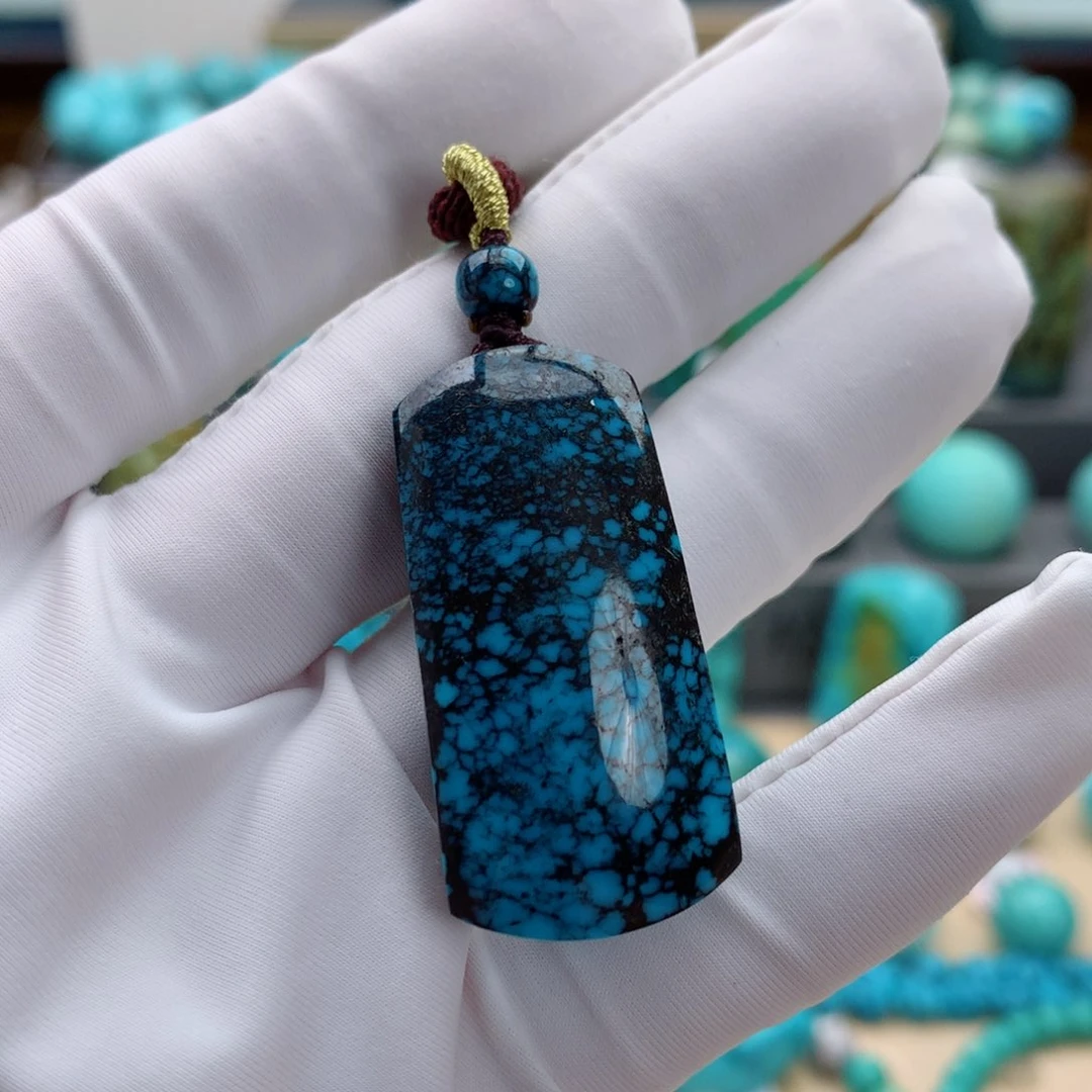 未镶嵌绿松石挂件