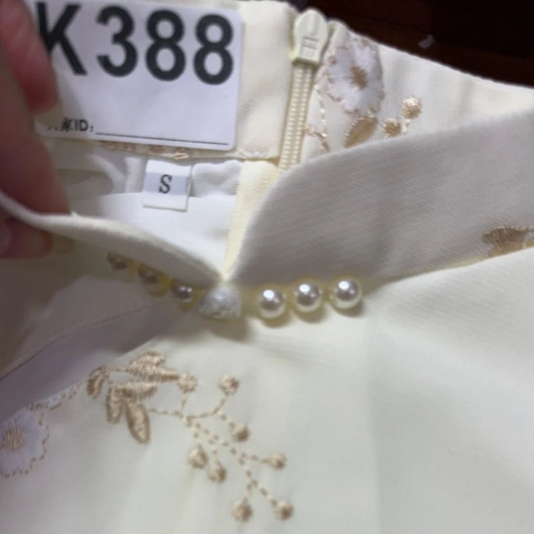 -k388-瑕------改良款旗袍百搭