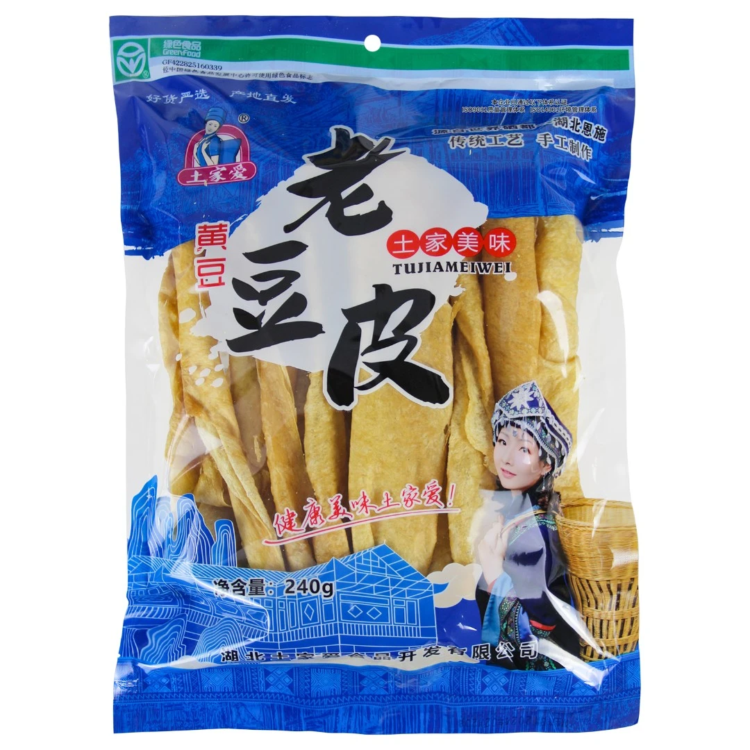 土家爱老豆皮豆腐皮素肉家常涮火锅炒菜火锅螺蛳粉搭档6袋