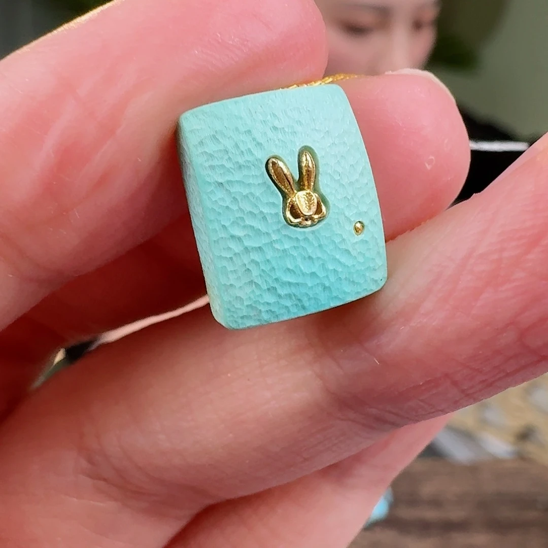 绿松石珠宝奇石未镶嵌