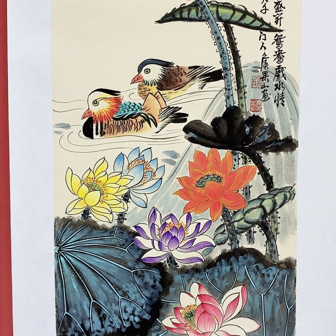国画大风堂嫡传-侯果山老师作品路