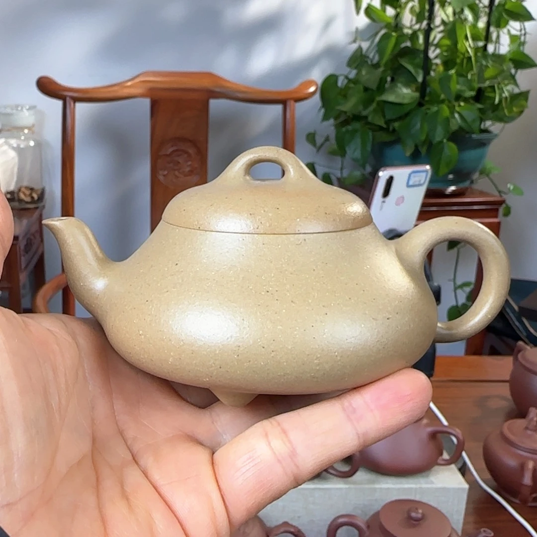 紫砂茶壶汉堂石瓢