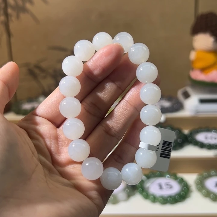 和田玉未镶嵌手串