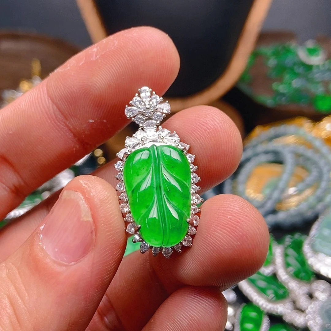 翡翠吊坠(不含链)未镶嵌414吊坠