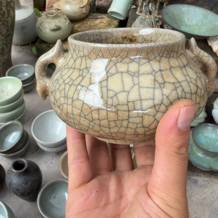 符***天摆件瓷器瓷器瓷器