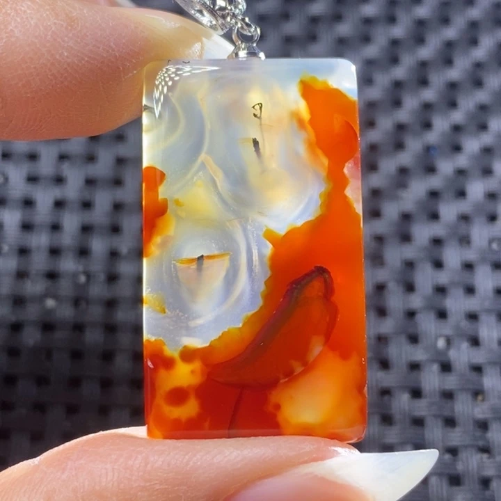 未镶嵌颈饰玛瑙/玉髓郝*