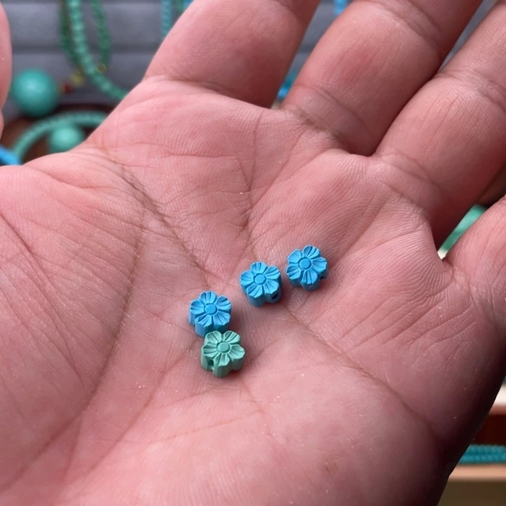 直径6+雕刻花花一颗备注颜色