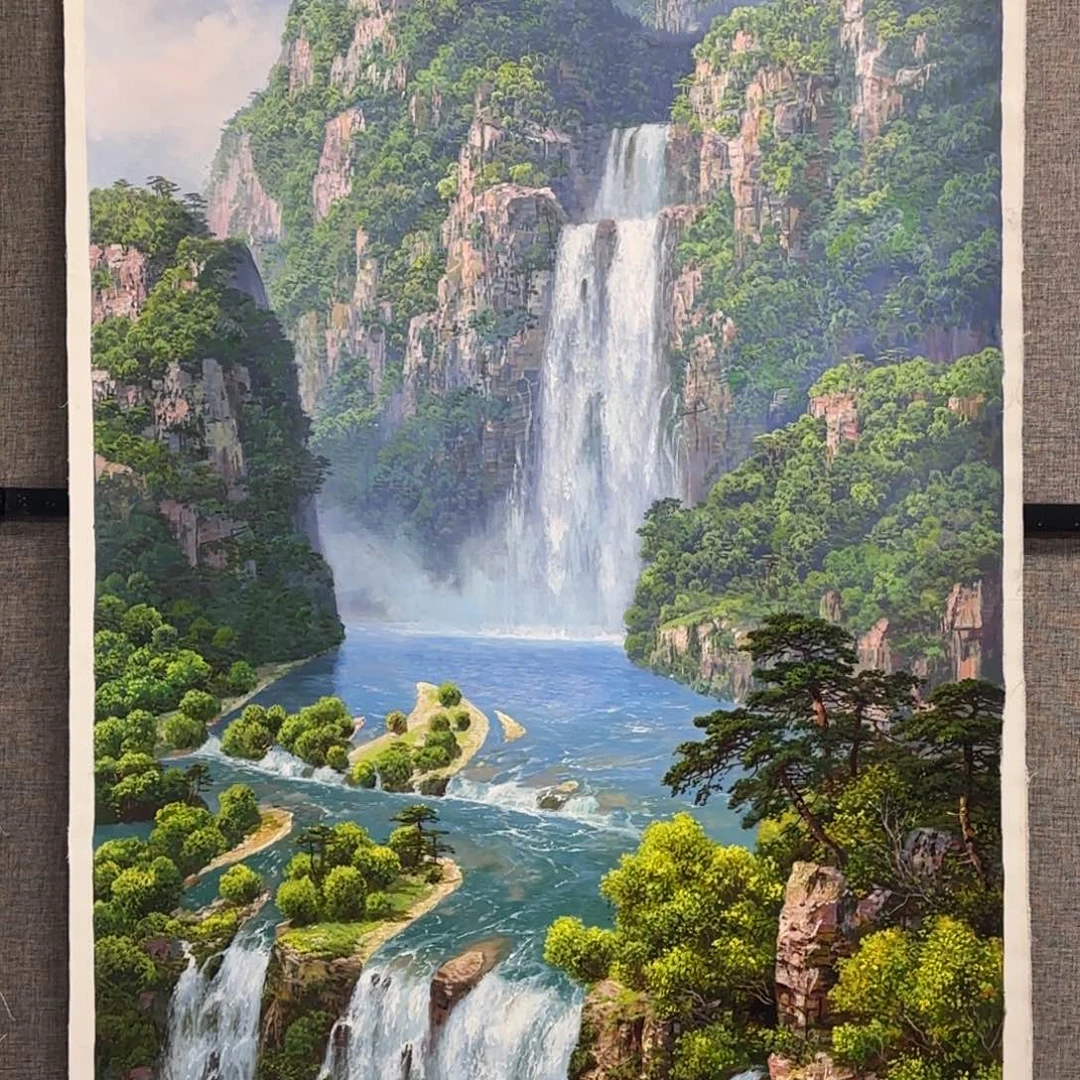 油画加油加油努力加油加油