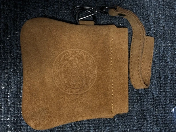 牛皮文玩袋，小精致，实物如图，直播福利，多样性发货发其一