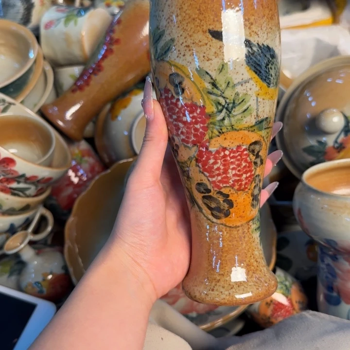 瓷片景德镇陶瓷手工手绘