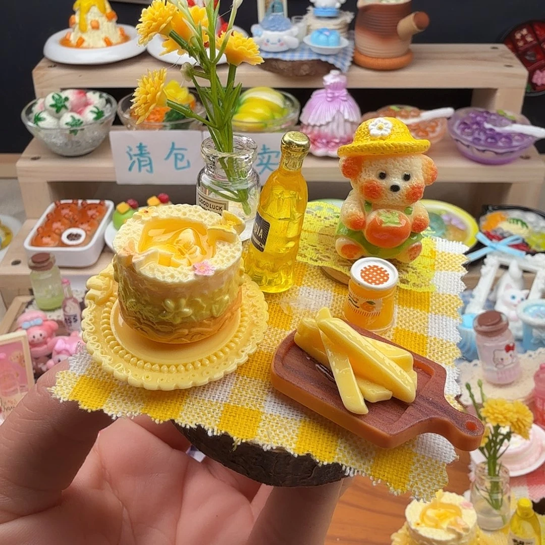 树脂食玩冰箱贴 凭开箱视频售后