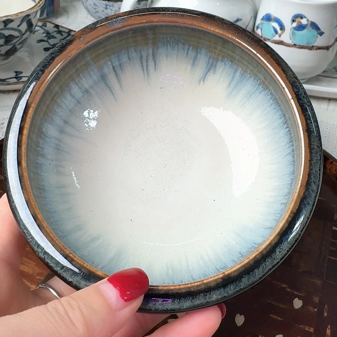 瓷片1只加厚钵，12.5厘米，全新