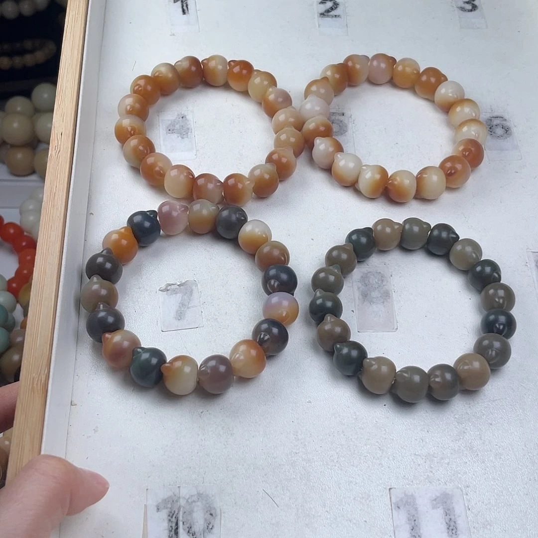 菩提根/象牙果手串福利猫头手串瑕疵不补