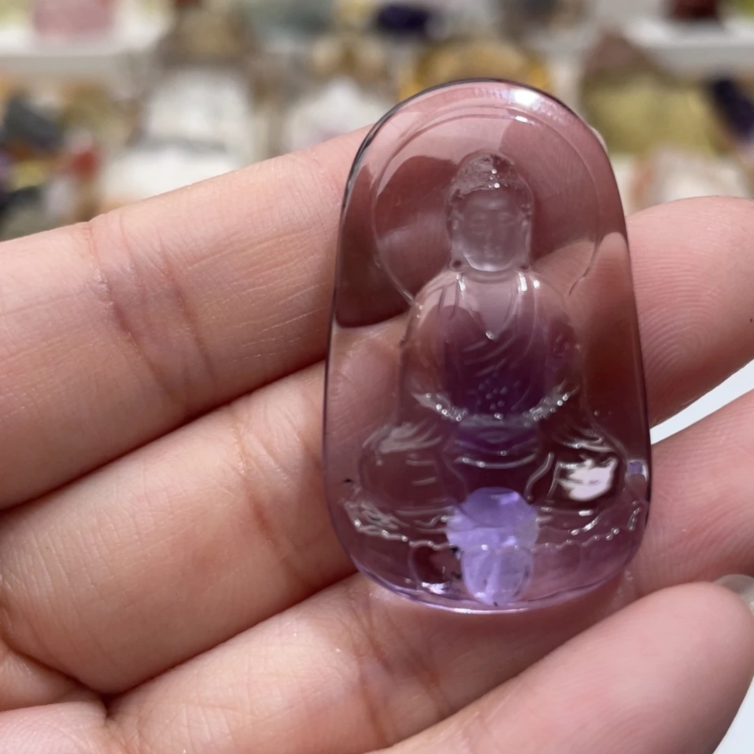 水晶颈饰未镶嵌定制