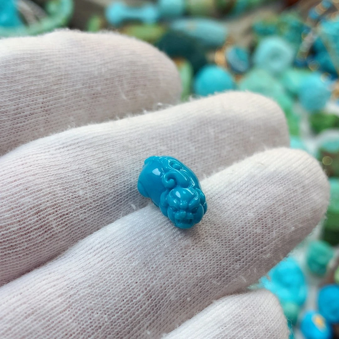 未镶嵌绿松石珠宝半成品