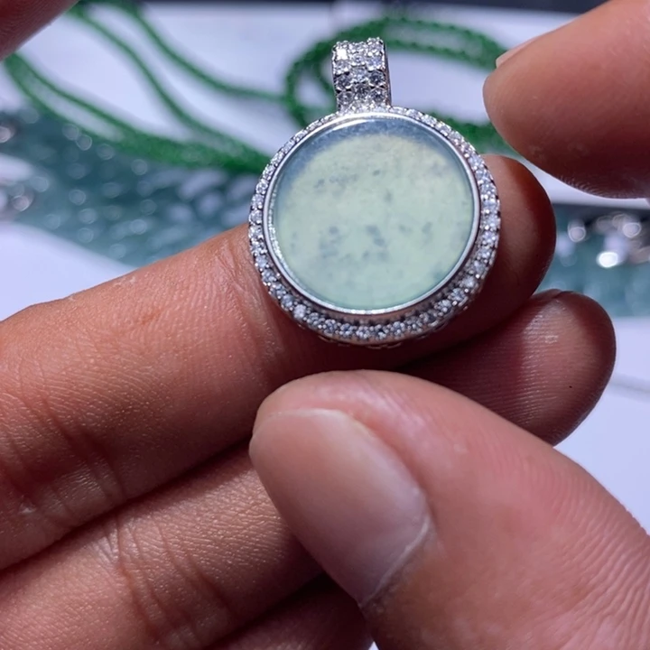 翡翠未镶嵌颈饰天然翡翠