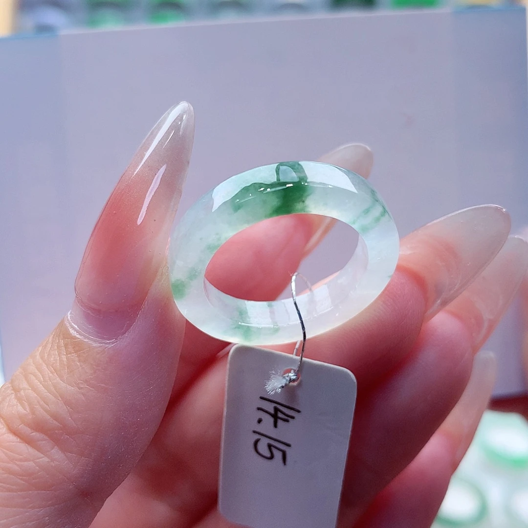 翡翠未镶嵌戒指缅甸A货