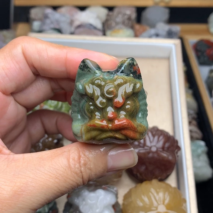 挂件玛瑙/玉髓合金