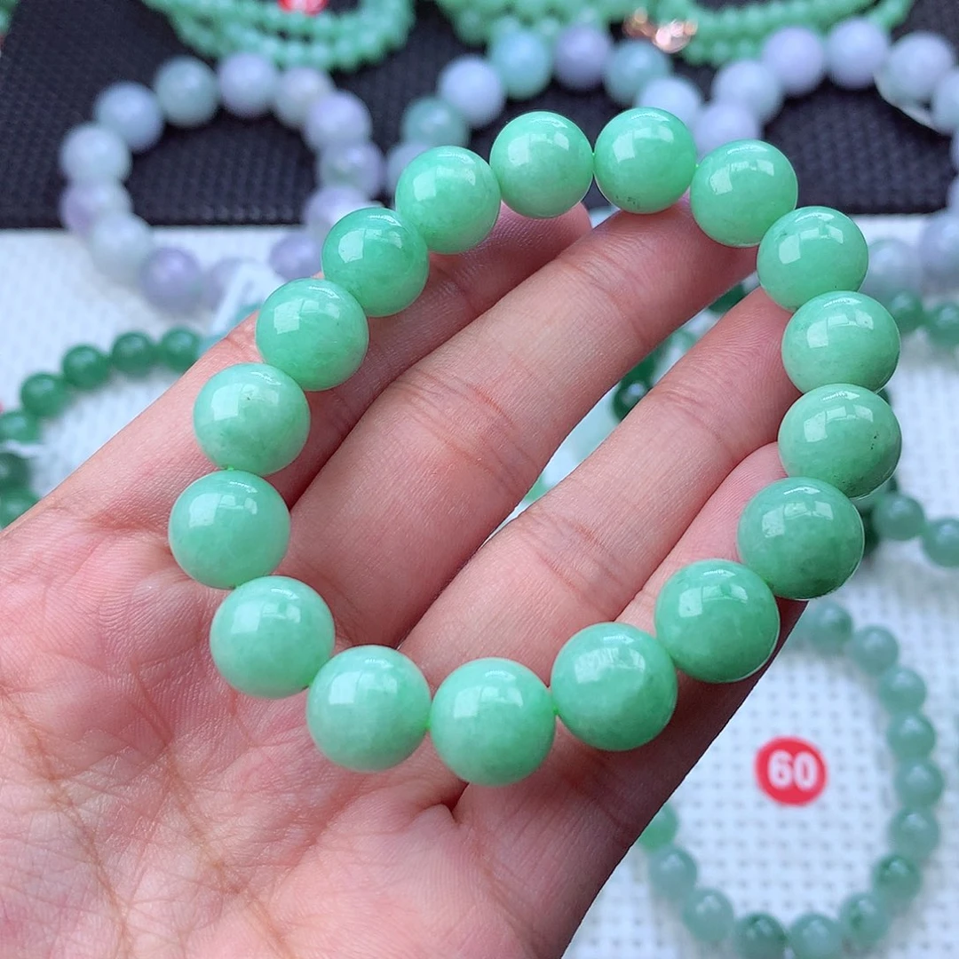 翡翠未镶嵌毛衣链