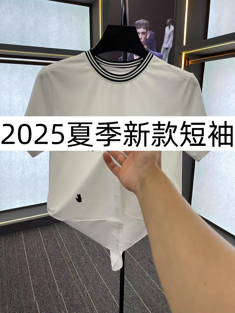 GM-D-5535夏季新款短袖T恤时尚休闲简约男装轻奢06-19