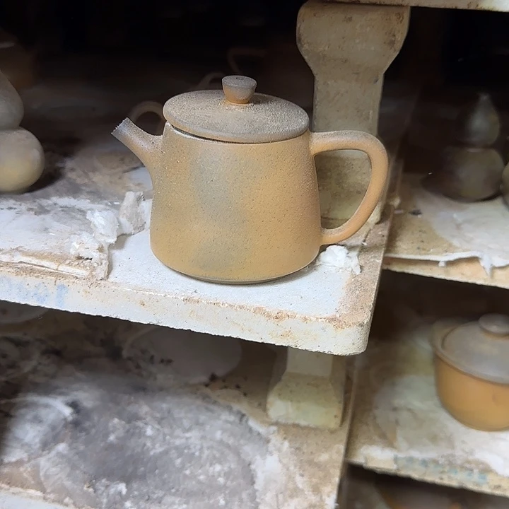 紫泥茶壶坭兴陶龙窑柴烧大寺