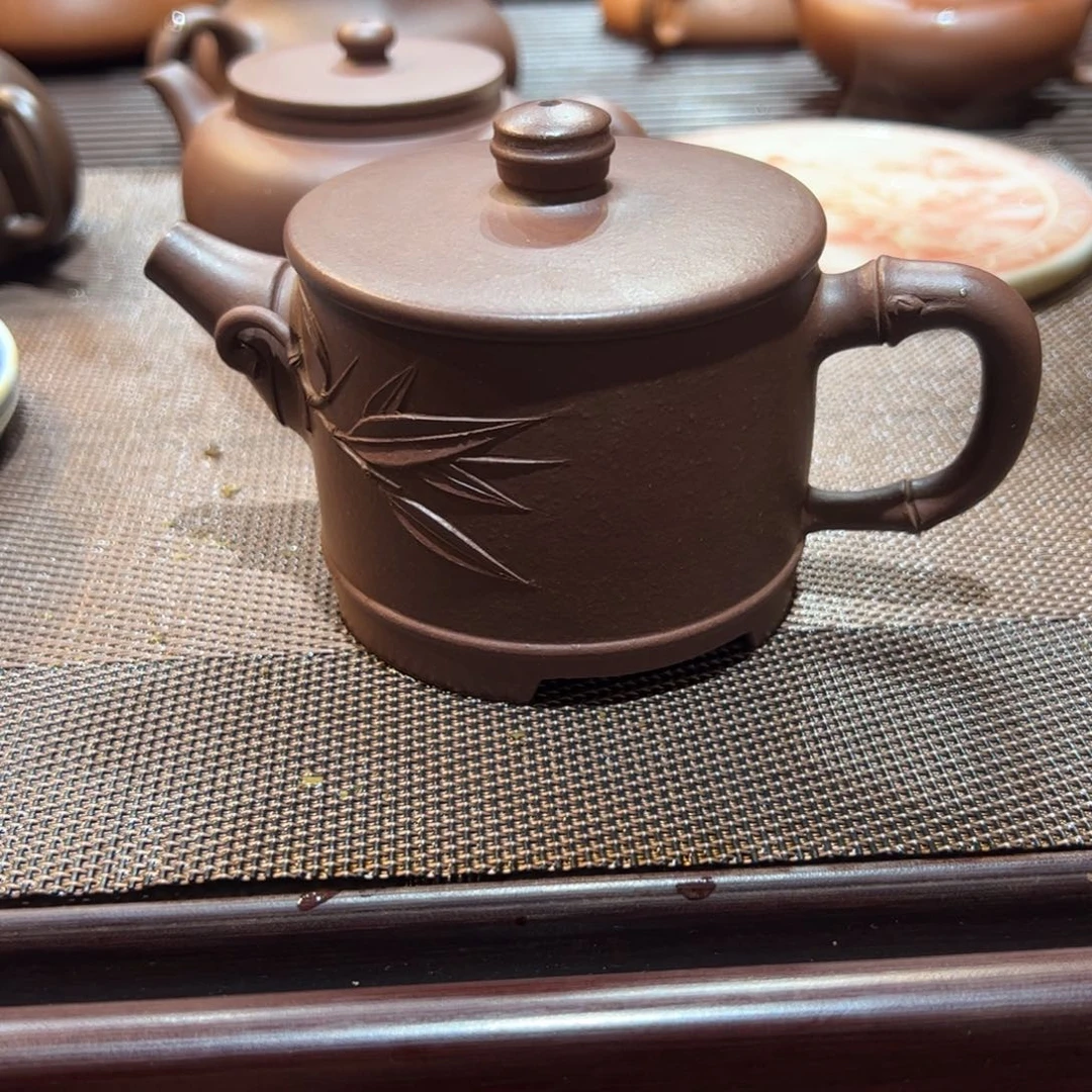 紫砂茶壶仁***信精工手工紫砂壶