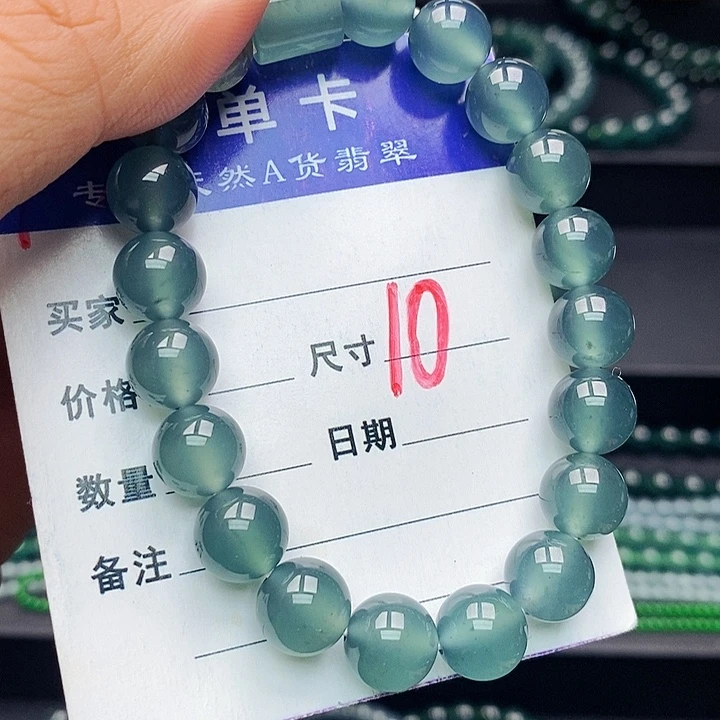 翡翠未镶嵌手链翡翠