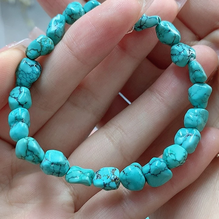 绿松石珠宝奇石未镶嵌