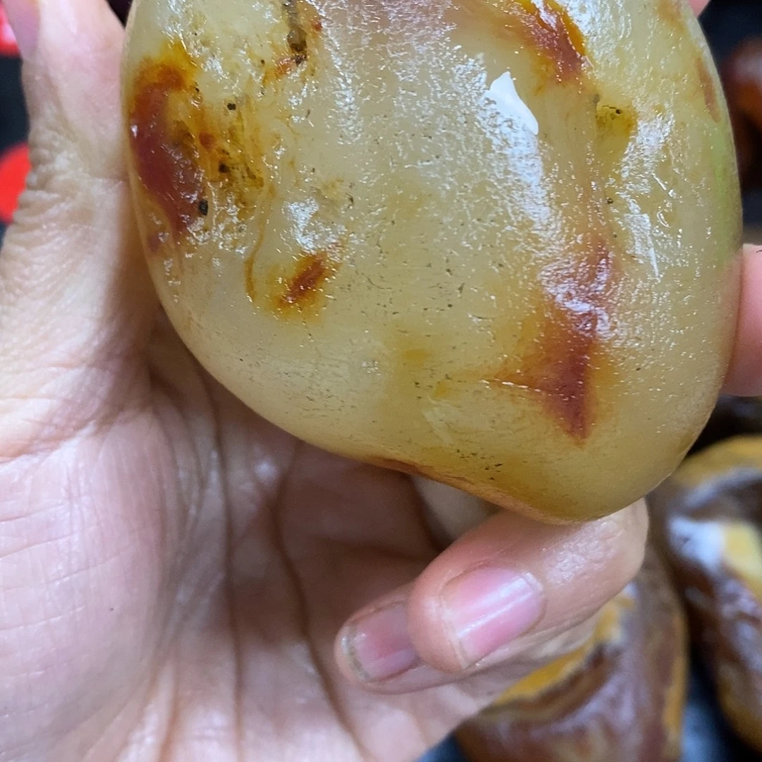 玛瑙/玉髓未镶嵌手把件