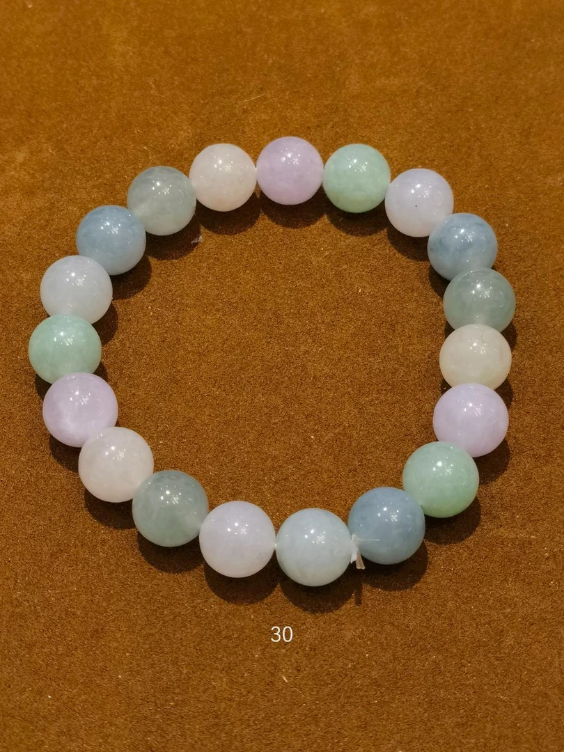 【宝妈珠宝精选】BM00030天然翡翠手串