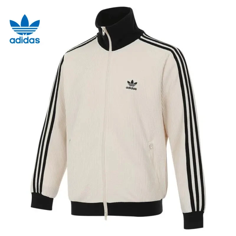 adidas/阿迪达斯三叶草中性WAFFLE BBTT针织无帽外套JW0109