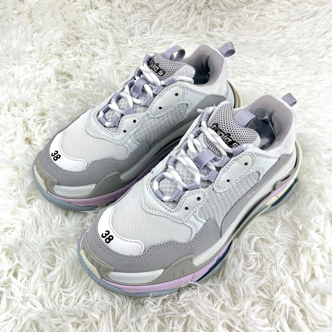 95新 Balenciaga/巴黎世家 Triples老爹鞋马卡龙 38码1580