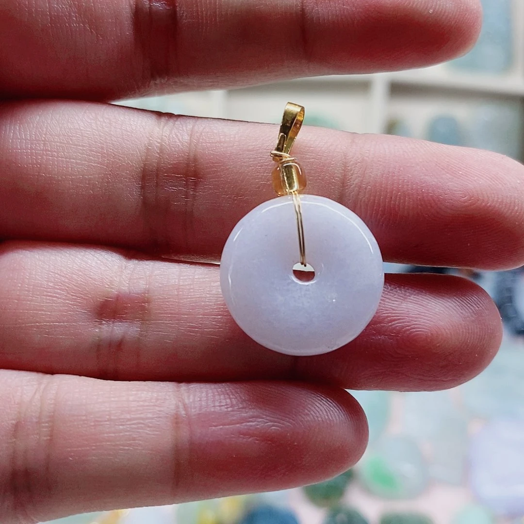 吊坠(不含链)未镶嵌翡翠天然