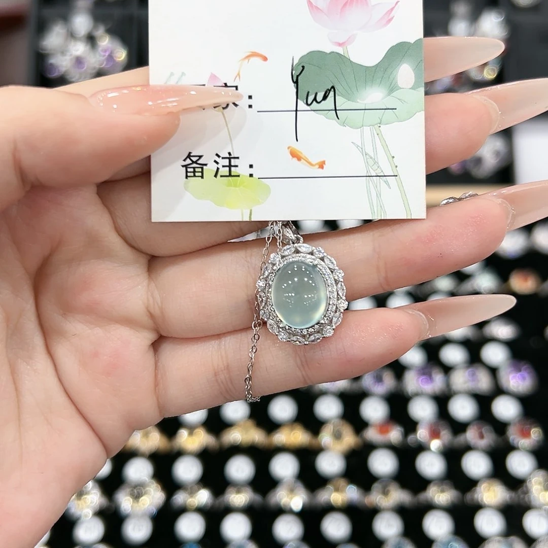 紫晶戒指银S925镶嵌戒指