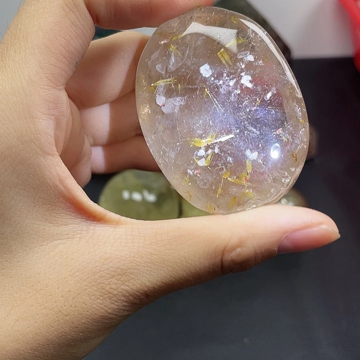 未镶嵌水晶珠宝半成品118水晶石